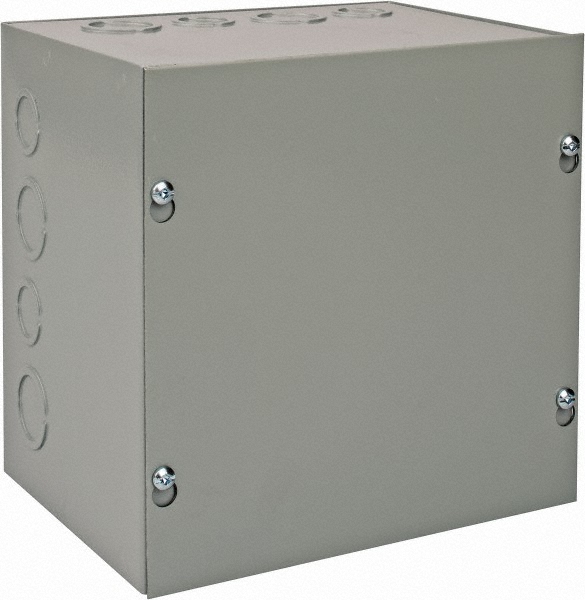 Cooper B-Line Junction Box Electrical Enclosure: Steel, NEMA 3R - 12126 RHC