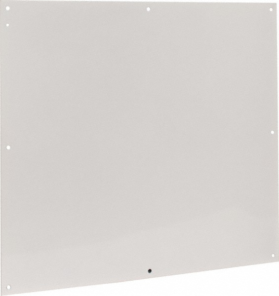 Cooper B-Line 28-1/2" OAW x 32" OAH Powder Coat Finish Electrical Enclosure Nonperforated Panel - 78205109085