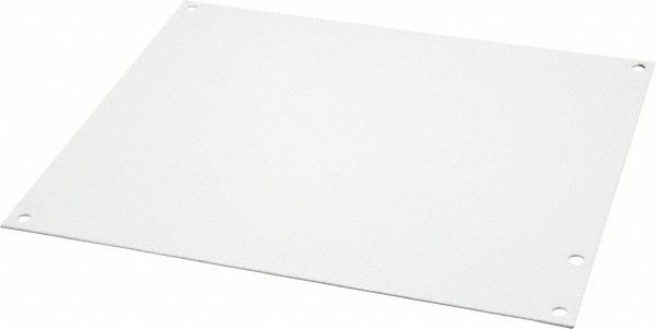 Cooper B-Line 28-1/2" OAW x 32" OAH Powder Coat Finish Electrical Enclosure Nonperforated Panel - 78205109085