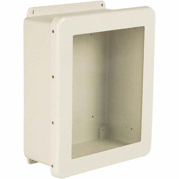 Wiegmann Standard Electrical Enclosure: Fiberglass, NEMA 4X - HW-161408CHQR