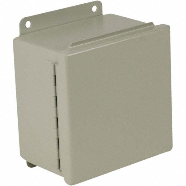 Wiegmann Standard Electrical Enclosure: Fiberglass, NEMA 4X - HW-161408CHQR