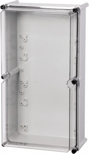 Fibox Standard Electrical Enclosure: Polycarbonate, NEMA 1, 12, 3, 3S, 4, 4X, 6 & 6P - ULPC282813T2FSH
