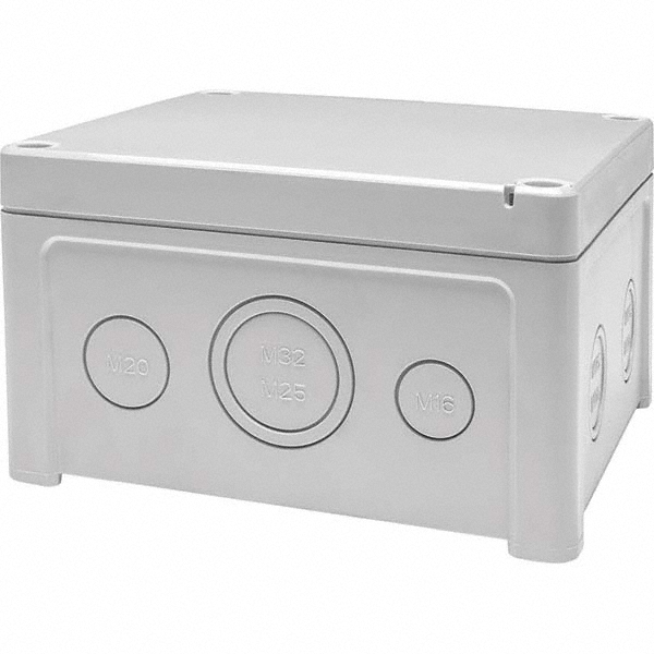 Fibox Standard Electrical Enclosure: Polycarbonate, NEMA 1, 12, 4 & 4X - TPCM 131007