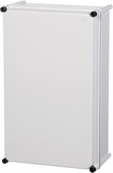 Fibox Standard Electrical Enclosure: Polycarbonate, NEMA 1, 12, 3, 3S, 4, 4X, 6 & 6P - ULPC281913G