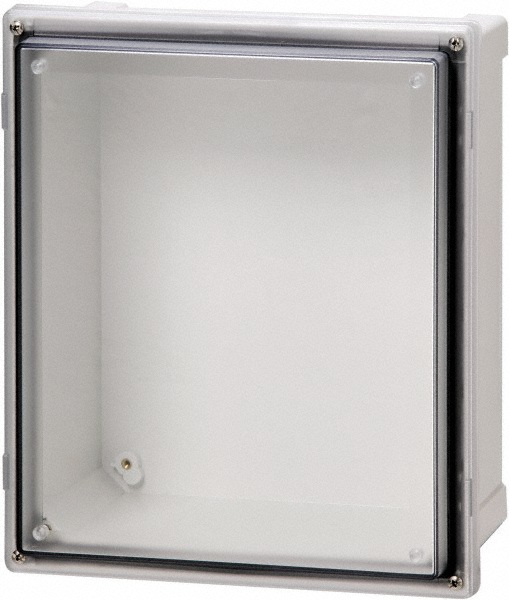 Fibox Standard Electrical Enclosure: Polycarbonate, NEMA 12, 13, 4, 4X, 6 & 6P - AR181610CHSST