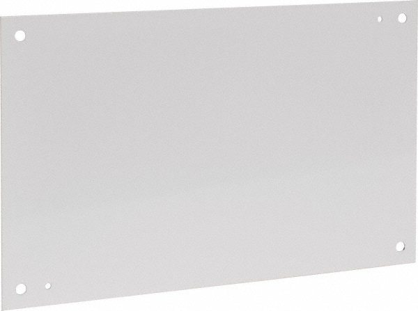 Cooper B-Line 13" OAW x 21" OAH Powder Coat Finish Electrical Enclosure Nonperforated Panel - 78205170328