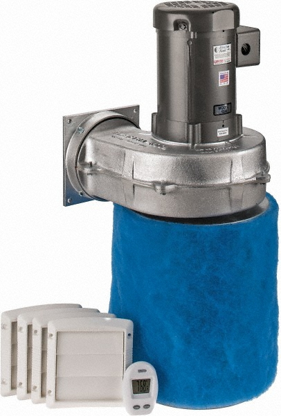 Electra-Kool 1 Phase, 0.49 Amp, 60 CFM, 3,030 RPM, Filtered Enclosure Blower - 15060