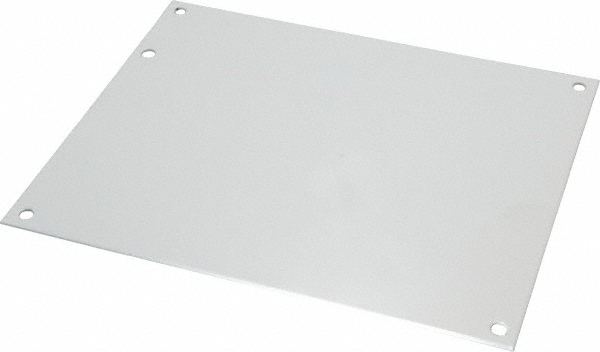 Cooper B-Line 14-1/2" OAW x 17" OAH Powder Coat Finish Electrical Enclosure Perforated Panel - 11698995