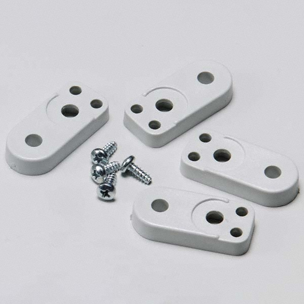 Fibox Electrical Enclosure Back Panel: Use with Fibox TEMPO, Galvanized Steel - MP 2016