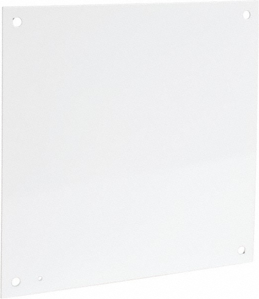 Cooper B-Line 17" OAW x 17" OAH Powder Coat Finish Electrical Enclosure Nonperforated Panel - 78205137703