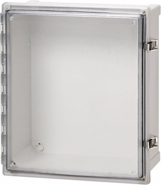 Fibox Standard Electrical Enclosure: Polycarbonate, NEMA 12, 13, 4, 4X, 6 & 6P - AR1084CHSSL