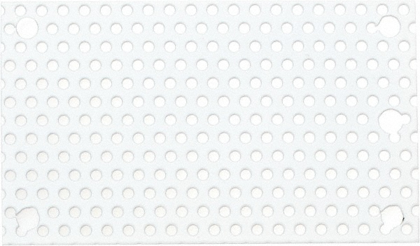 Cooper B-Line 2-7/8" OAW x 4-7/8" OAH Powder Coat Finish Electrical Enclosure Perforated Panel - 11698955