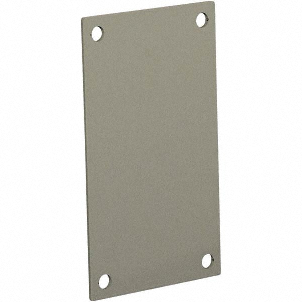 Fibox 24" OAW x 24" OAH White Painted Electrical Enclosure Back Panel - ABP2424