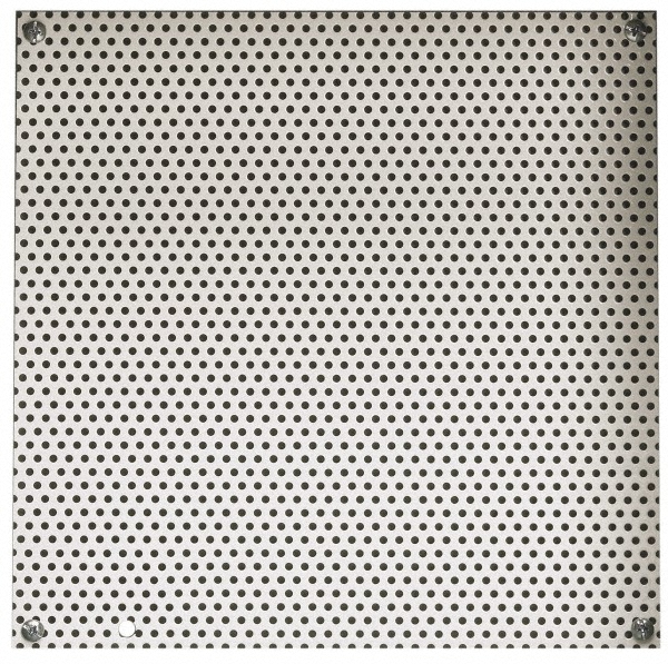 Cooper B-Line 28-1/2" OAW x 32" OAH Powder Coat Finish Electrical Enclosure Perforated Panel - 11699006