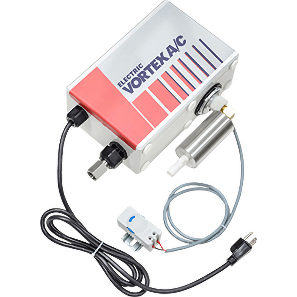 Vortec Vortex Enclosure Coolers: Integrity: NEMA 12; BTU/Hour: 1500; Thread Size (NPT): 3/8 - 7125