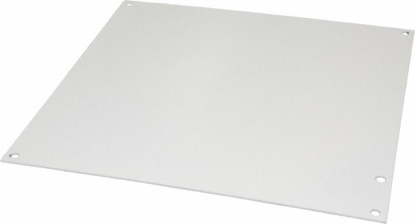 Cooper B-Line 22-1/2" OAW x 32" OAH Powder Coat Finish Electrical Enclosure Perforated Panel - 11699005