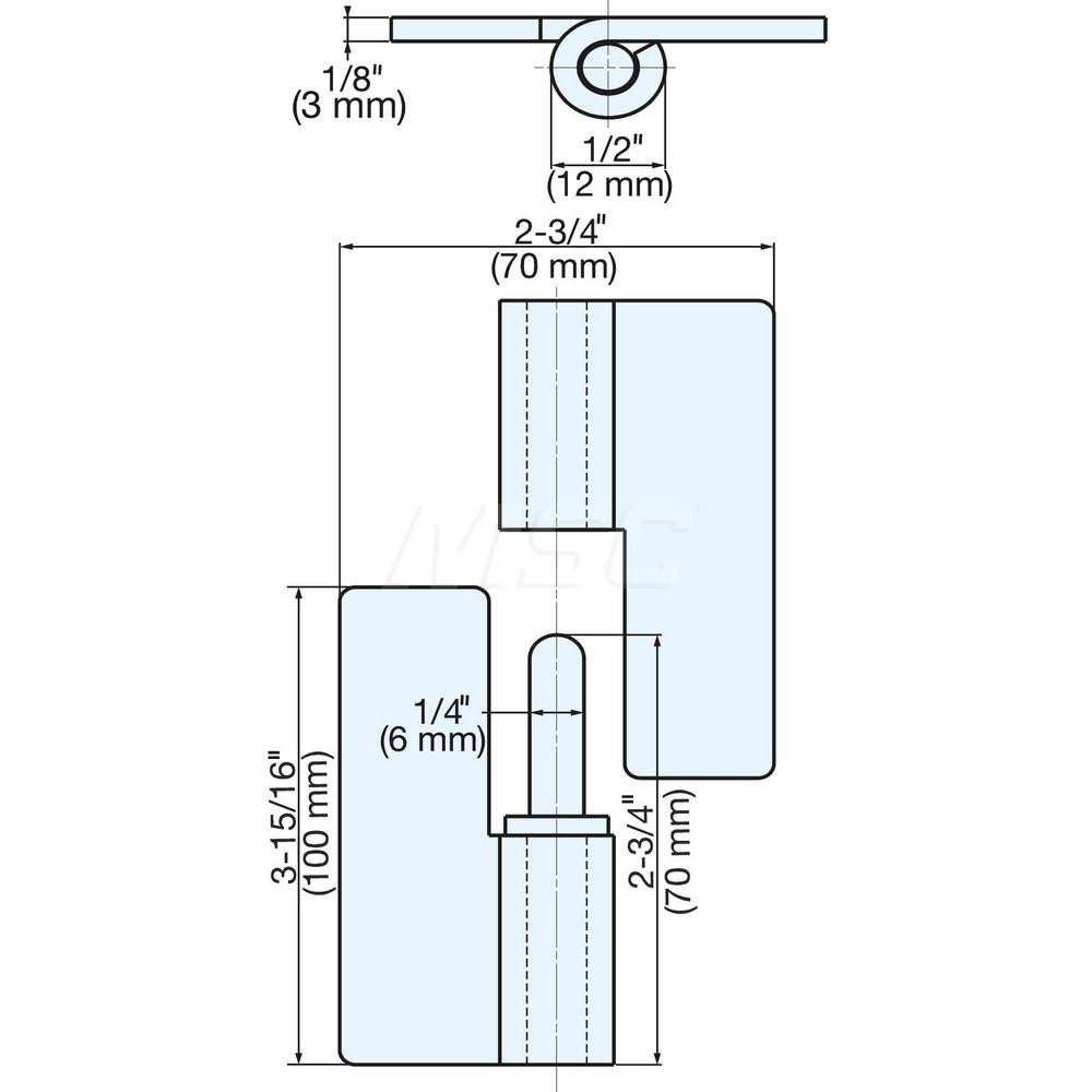 nVent Hoffman Junction Box Electrical Enclosure: Steel, NEMA 12 & 13 - A1086DL