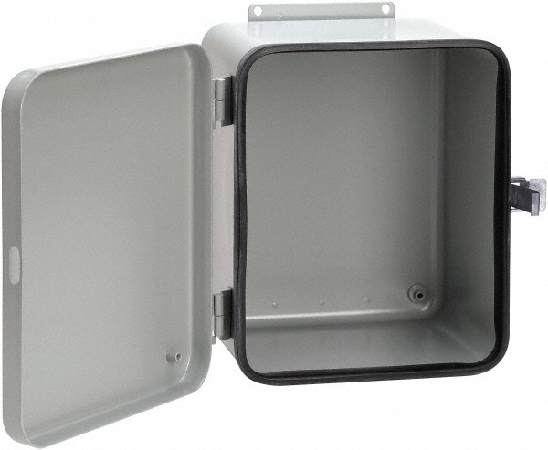 nVent Hoffman Junction Box Electrical Enclosure: Steel, NEMA 12 & 13 - A1086DL