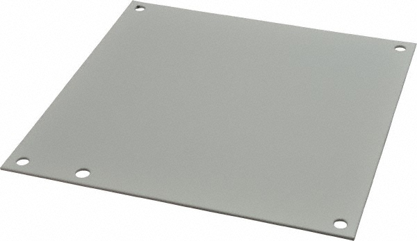 Cooper B-Line 18" OAW x 18" OAH Powder Coat Finish Electrical Enclosure Nonperforated Panel - 78205109263