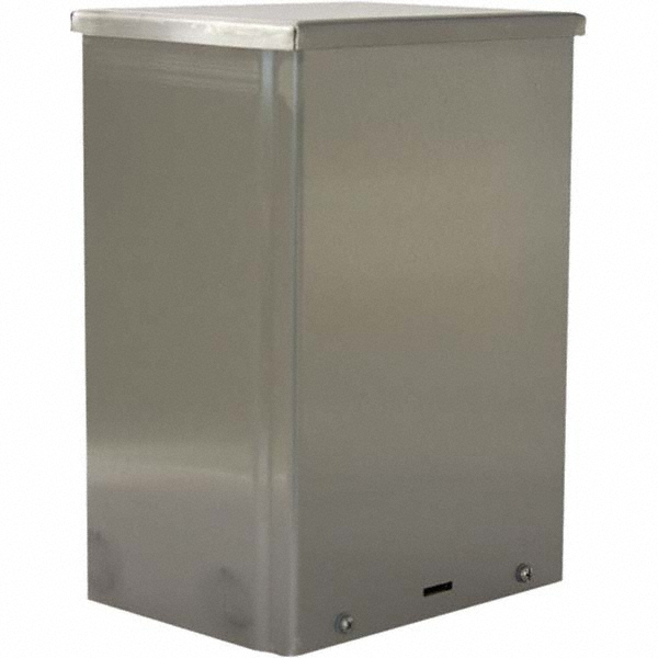 Wiegmann Junction Box Electrical Enclosure: Stainless Steel, NEMA 3R - RSC081004NKSS