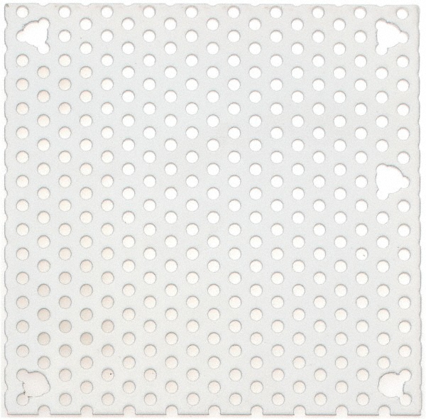 Cooper B-Line 4-1/4" OAW x 4-1/4" OAH Powder Coat Finish Electrical Enclosure Perforated Panel - 11698925