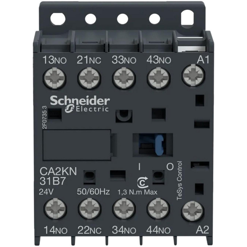 Schneider Electric 3NO/NC, 24 VAC at 50/60 Hz Control Relay - CA2KN31B7