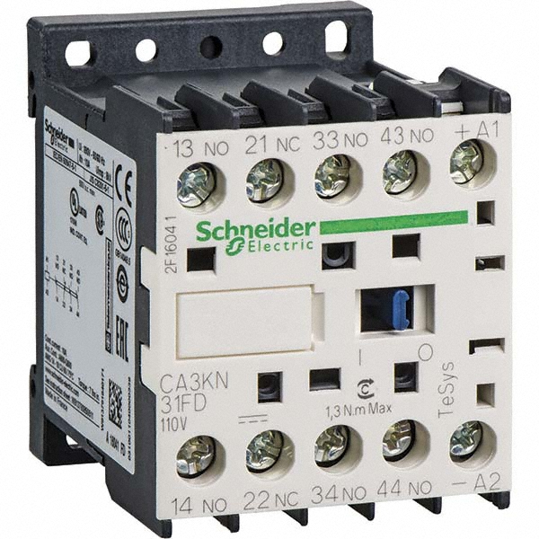 Schneider Electric 3NO/NC, 24 VAC at 50/60 Hz Control Relay - CA2KN31B7