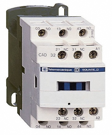 Schneider Electric 3NO/NC, 24 VAC at 50/60 Hz Control Relay - CA2KN31B7