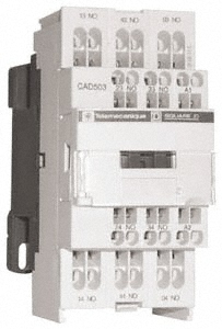 Schneider Electric 2NC/3NO, 110 VAC at 50/60 Hz Control Relay - CAD323F7