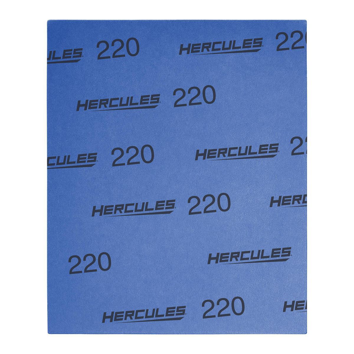 Hoja de lija húmeda/seca de Hercules 9 pulg. x 11 pulg. con grano de óxido de aluminio de 220 gramos, paquete de 5 - 58436