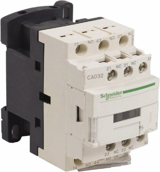 Schneider Electric 2NC/3NO, 120 VAC at 50/60 Hz Control Relay - CAD32G7TQ