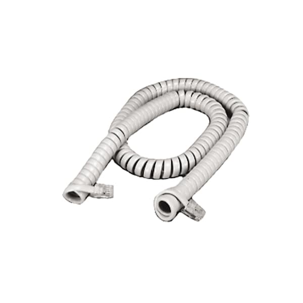 Lynn Electronics CBL ASSY MOD HANDSET D/E 4/C, 25' CHARCOAL GRAY,  - H4C-M-M-25-CG