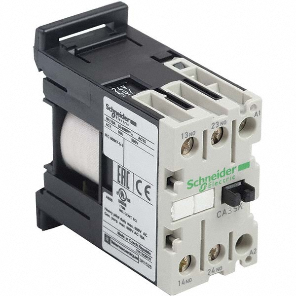 Schneider Electric 2NO, 230 VAC at 50/60 Hz Control Relay - CA2SKE20P7