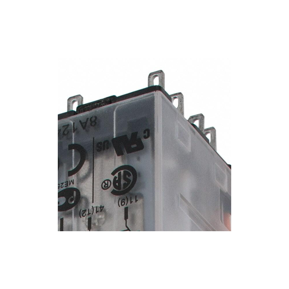 Square D 8 Pins, 1.2 VA Power Rating, Ice Cube Electromechanical Plug-in General Purpose Relay - RXM2AB2B7