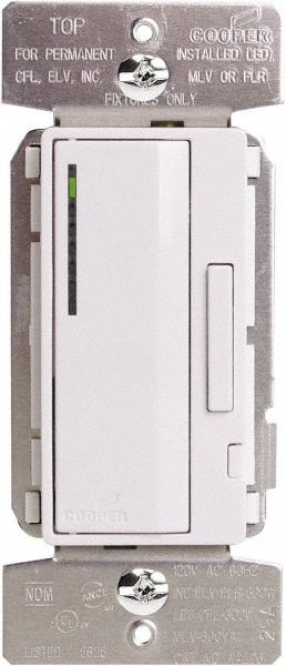 Hubbell Wiring Device-Kellems 3 Pole, 120 VAC, 5 Amp, Residential Grade Rotary Dimmer Switch - RD603PDK