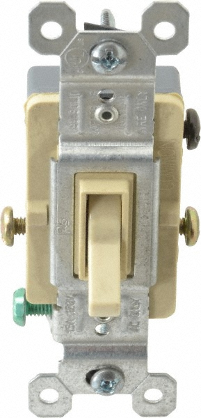 Hubbell Wiring Device-Kellems 3 Pole, 120 VAC, 5 Amp, Residential Grade Rotary Dimmer Switch - RD603PDK