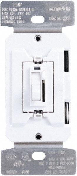 Hubbell Wiring Device-Kellems 3 Pole, 120 VAC, 5 Amp, Residential Grade Rotary Dimmer Switch - RD603PDK