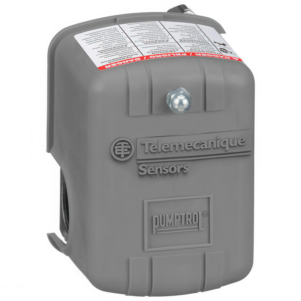 Square D 1 NEMA Rated, DPST, 100 psi, Air Compressor, Electromechanical Pressure and Level Switch - 9013FHG2J27M1X1