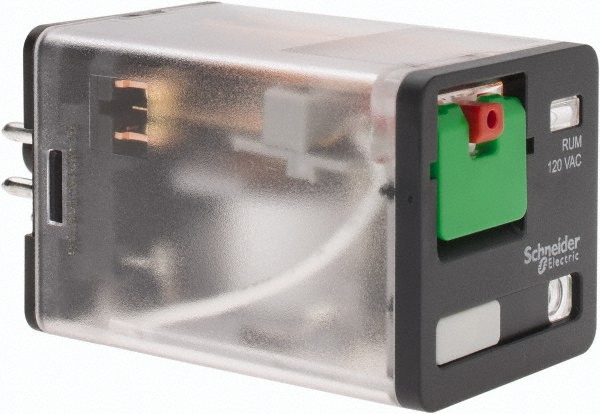 Square D 1-1/2 hp, 10 VA Power Rating, Electromechanical Screw Clamp General Purpose Relay - 8501CO16V29