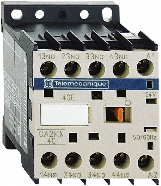 Eaton Cutler-Hammer 4 Pole, 4NO, 110/120 VAC Control Relay - XTRE10B40A