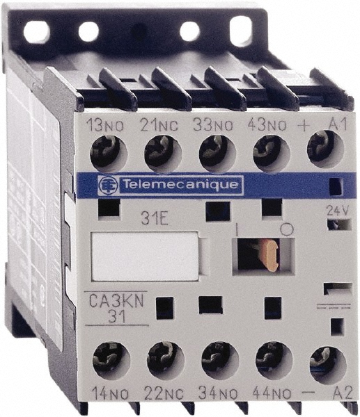 Eaton Cutler-Hammer 4 Pole, 4NO, 110/120 VAC Control Relay - XTRE10B40A