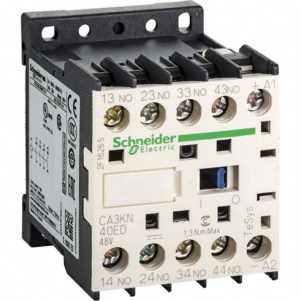 Eaton Cutler-Hammer 4 Pole, 4NO, 110/120 VAC Control Relay - XTRE10B40A