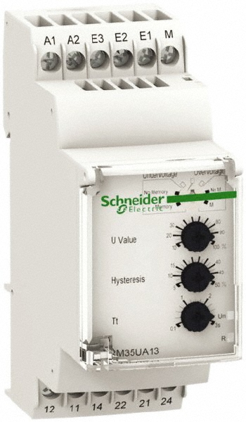 Schneider Electric 2NO/2NC, 24-240 VAC/DC Control Relay - RM35UA13MW