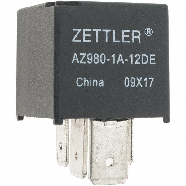 Square D 14 Pins, 2.5 VA Power Rating, Ice Cube Electromechanical Plug-in General Purpose Relay - RPM42B7