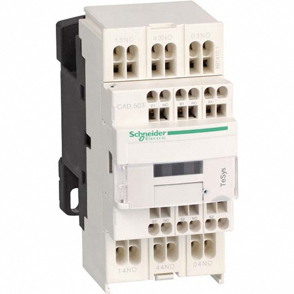 Schneider Electric 2NC/3NO, 48 VAC at 50/60 Hz Control Relay - CAD323E7
