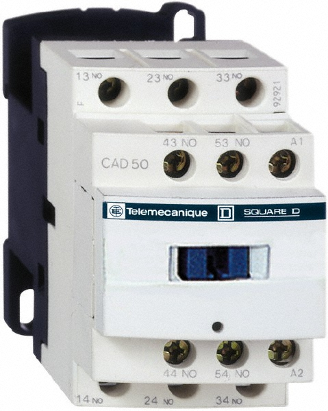 Schneider Electric Control Relays: 250, 2CO, DPDT, Under Voltage, Over Voltage - RM22UB34