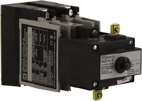 Square D 1-1/2 hp, 10 VA Power Rating, Electromechanical Screw Clamp General Purpose Relay - 8501CO15V20