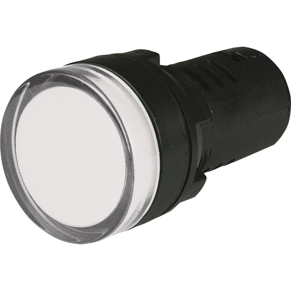 Schneider Electric 120 VAC/VDC White Lens Incandescent & LED Pilot Light - 9001KP38DWS6W31