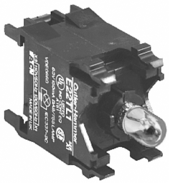 Schneider Electric 240 VAC Green Lens Incandescent Pilot Light - 9001KP7G31