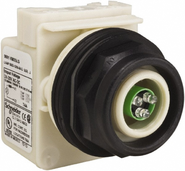 Schneider Electric 28 V Blue Lens LED Pilot Light - 9001KP35LLL31